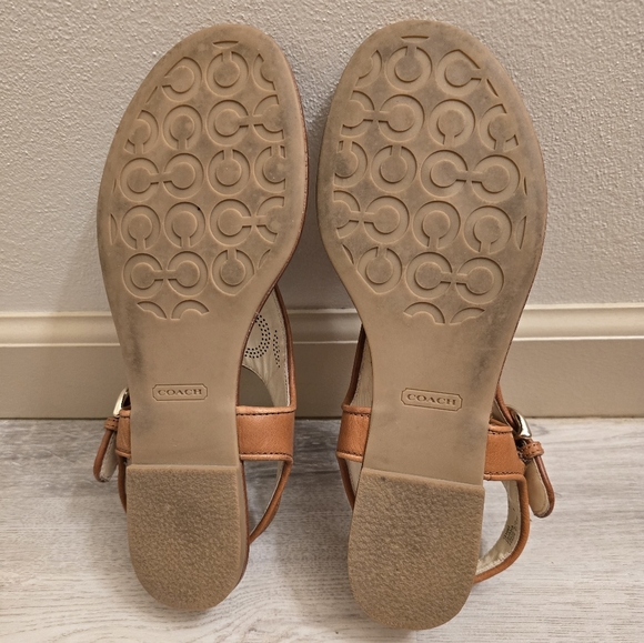 Coach Oliana sandals Sz 8 - Picture 5 of 6